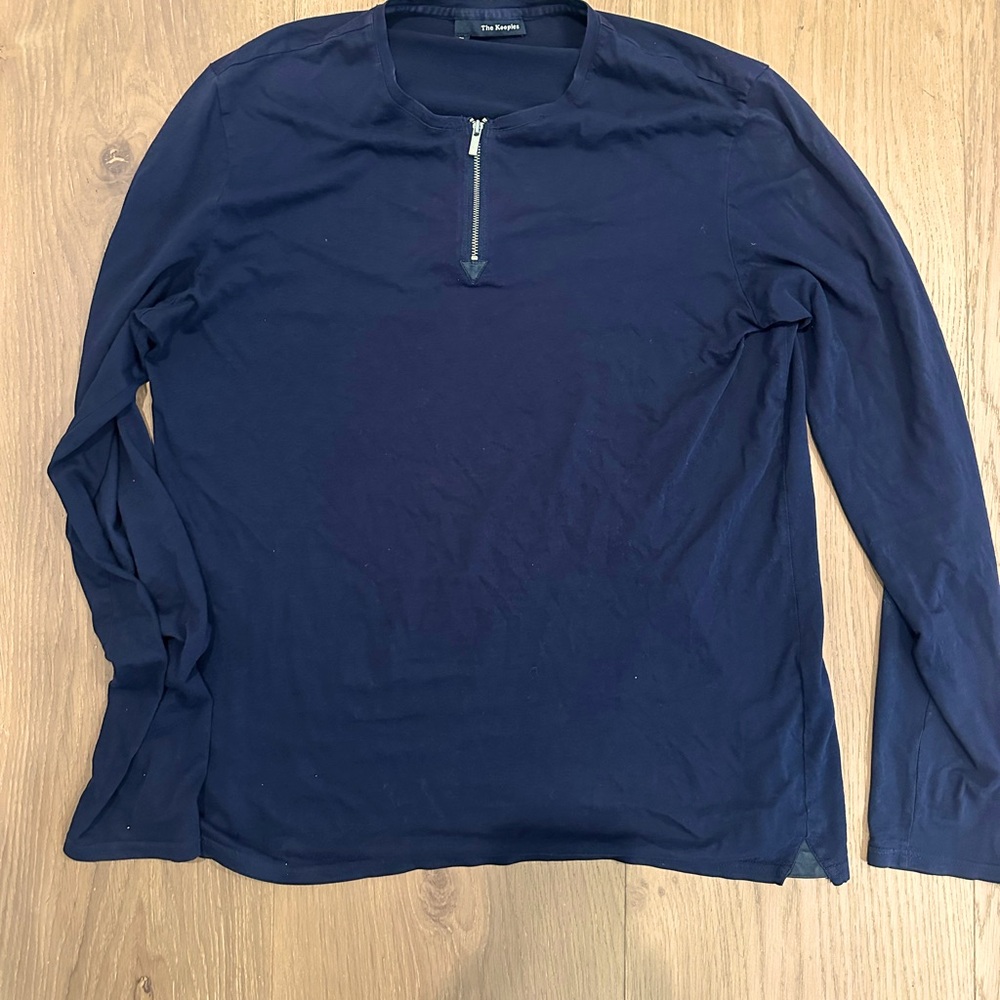 Kooples long sleeve zip up